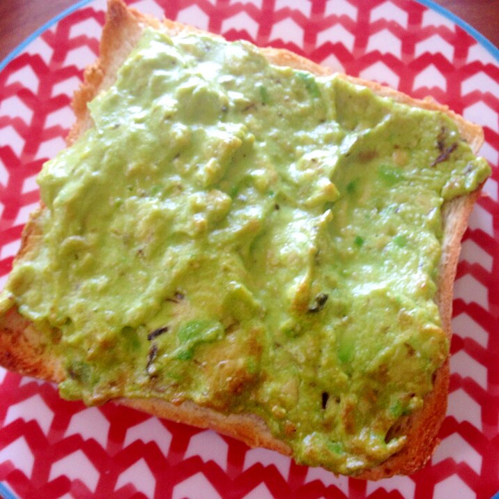 とろける旨さ アボカドトースト レシピ 作り方 By Chococco3215 楽天レシピ